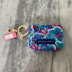 Simply Southern Print ID Wallet key chain